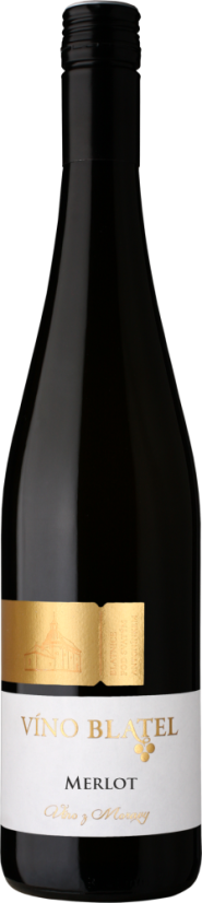 Víno Blatel, Merlot 2022, Jakostní