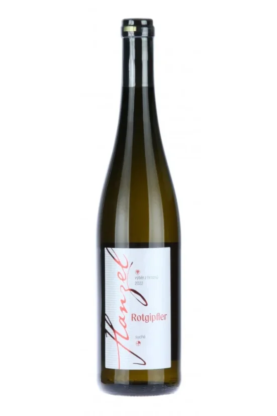 Vinařství Hanzel, Rotgipfler 2022, Výběr z hroznů