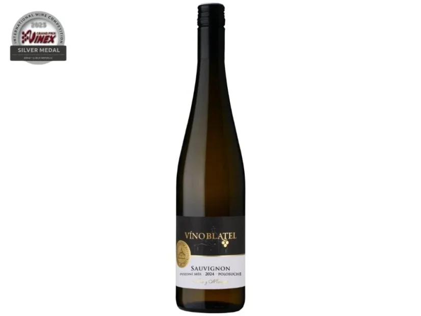 Víno Blatel, Sauvignon 2024, Pozdní sběr
